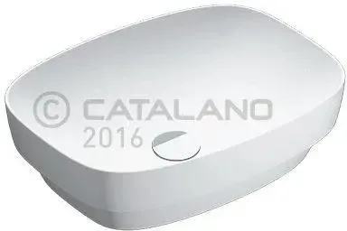 Раковина  Catalano Green Lux 50 50x38 cm bez otworu na baterię, przelewu biała 150AGRLX00 Киев