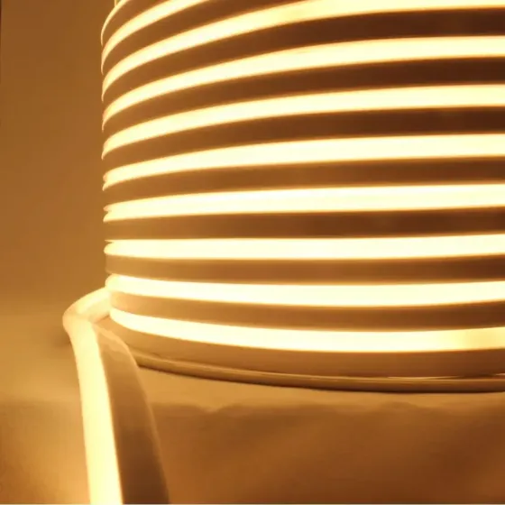 Лента Силиконовая LED NEON Желтая 5M Yellow 12V-220V 0729 Киев