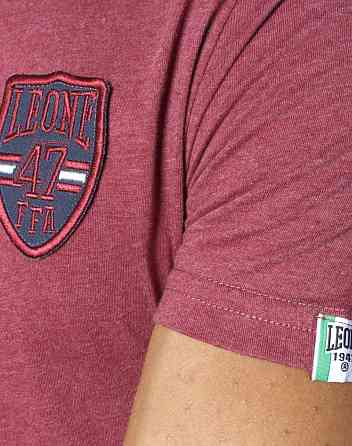 Футболка Leone Burgundy M Кам'янське