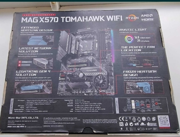 Материнська плата: MSI MAG x570 Tomahawk Wi-Fi. Київ - фото 4