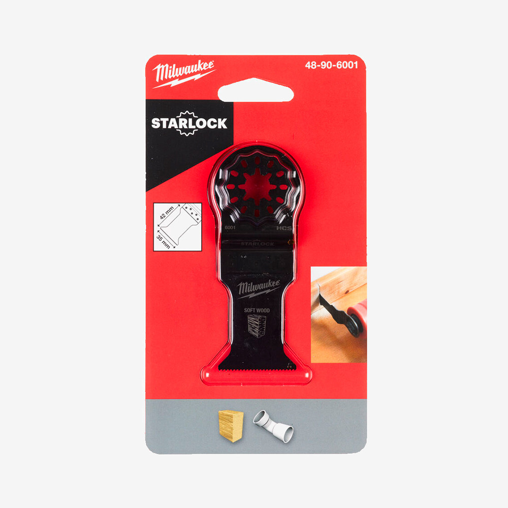 Полотно STARLOCK MILWAUKEE для багатофункціонального інструмента, 35x42мм Одеса - фото 2