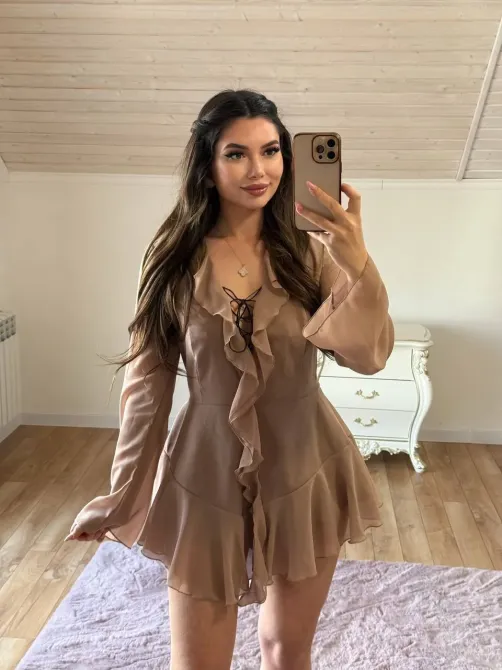 Платье-комбез женское из шифона и софта - идеальный вариант Одесса - изображение 8