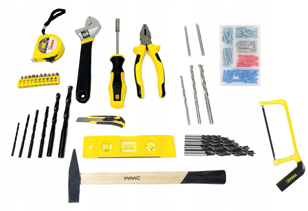 Набір інструментів з ударним дрилем 96 предметів WMC WT-1096 Одеса - фото 7