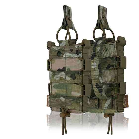 Відкритий тактичний підсумок мультикам для 1 магазину Militex cordura USA Multicam. Підсумки для магазинів Київ