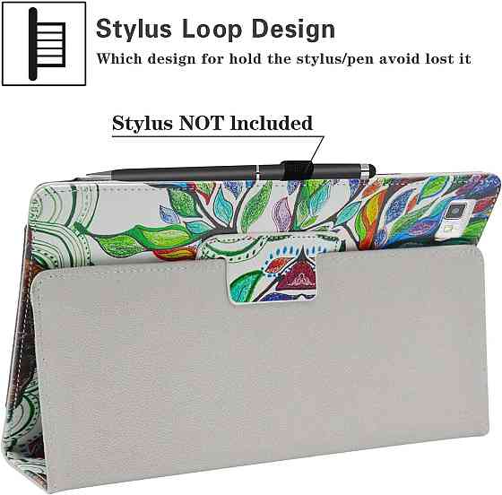 Чохол-книжка ротаційний LiuShan для планшета Teclast P20HD / Teclast M40 / M40 Pro/M40se / Dragon Touch Notepad 102 / Winnovo P20 Дніпро