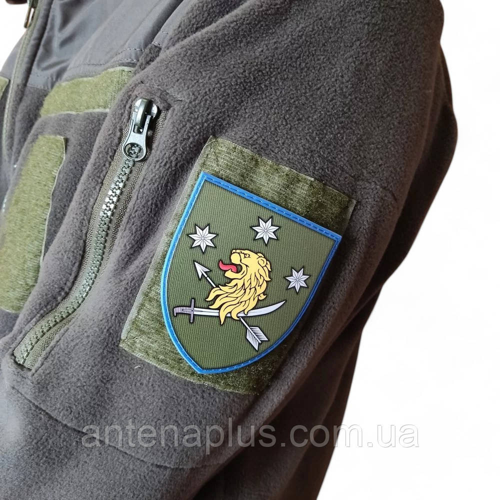ВСУ 21 ОМБр обновленный шеврон / патч Киев - изображение 2
