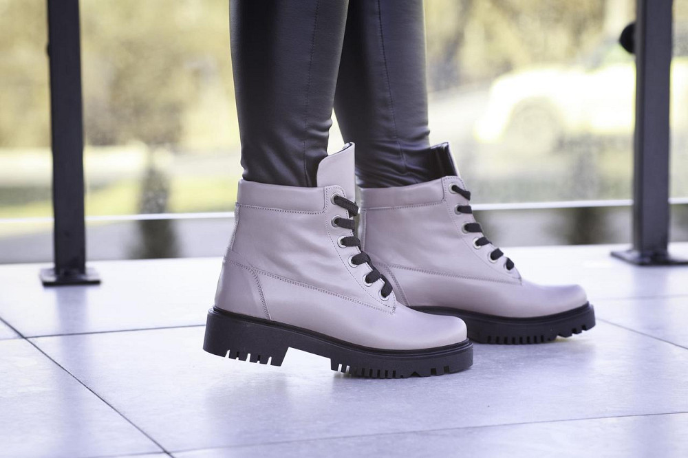 Черевики жіночі ARLEN латте натуральна шкіра весна-осінь 37р. (БК-16/69 2992) Коломия - фото 5