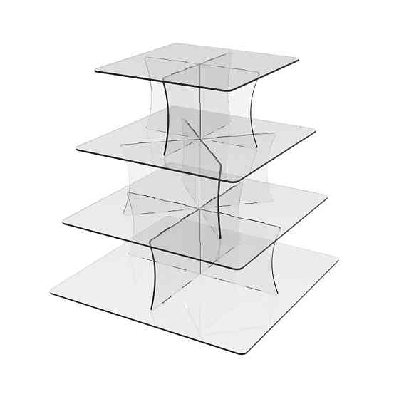 Подставка EKOSTAR под торты и для кенди бара на 4 яруса Киев