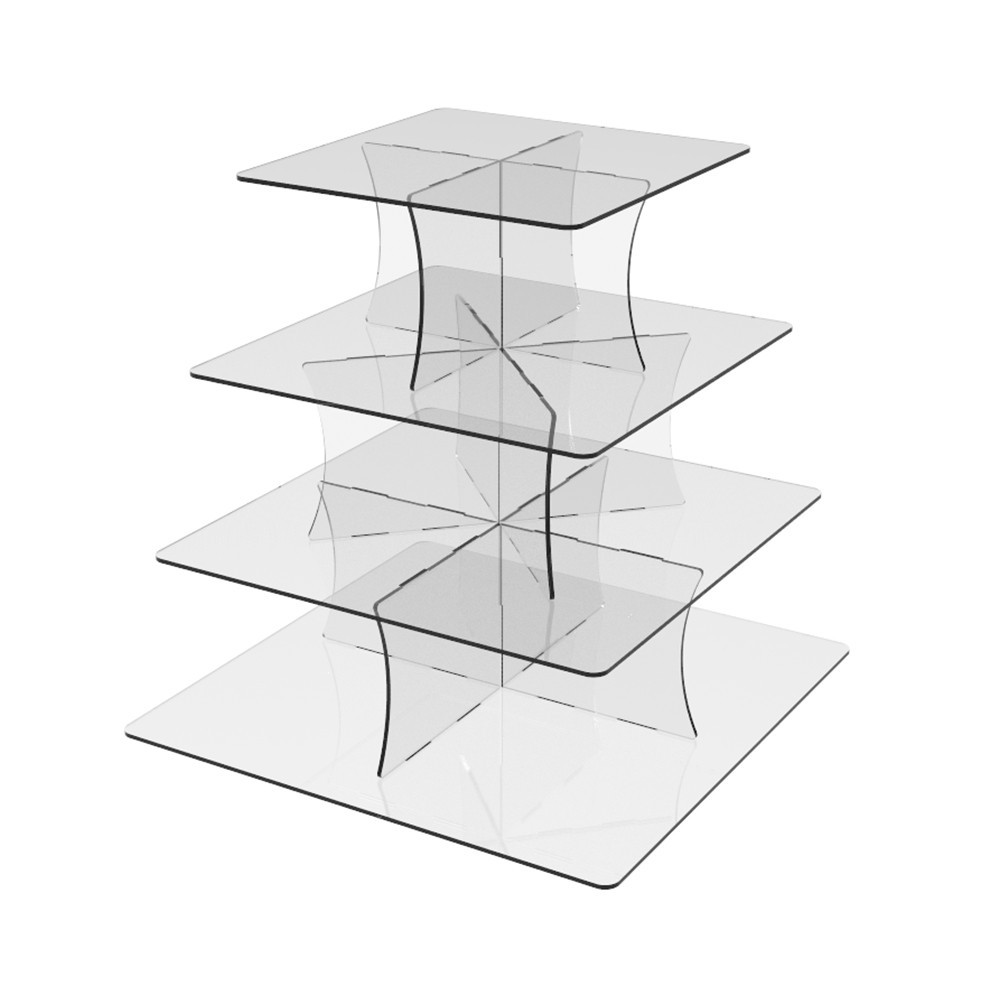 Подставка EKOSTAR под торты и для кенди бара на 4 яруса Киев - изображение 1