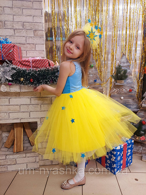 Детское нарядное платье со звездочками костюм Звездочки Кривой Рог - изображение 7