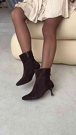 Molly Черевики жіночі MOLLY 538 шоколадні (весна-осінь, замша натуральна) (6068) 38 Коломия