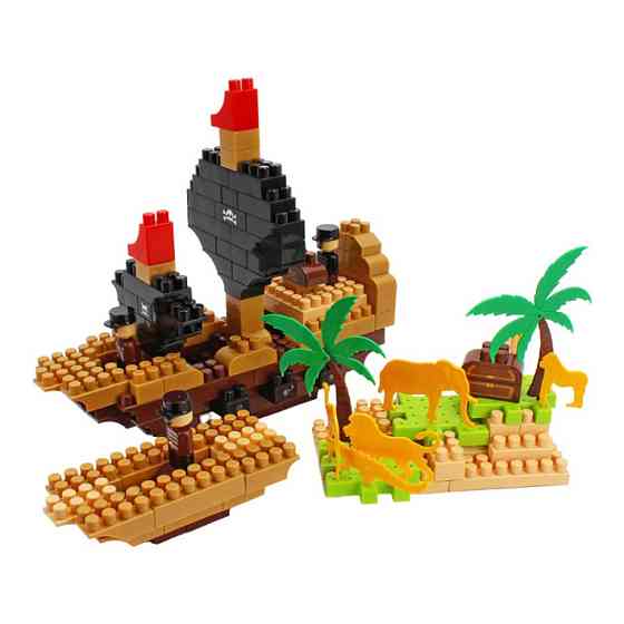 Дитячий розвиваючий конструктор "Pirate island" 2642TXK 170 деталей Вінниця