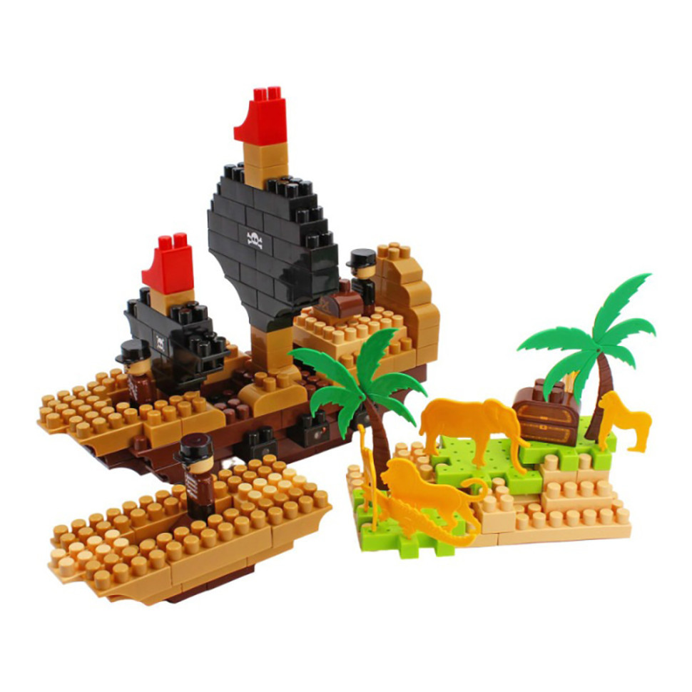 Дитячий розвиваючий конструктор "Pirate island" 2642TXK 170 деталей Вінниця - фото 5