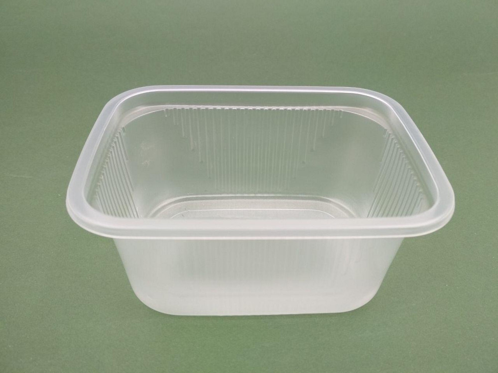 Ємність поліпропіленова прямокутна (для рідкого і гарячого)SL5882 V=250 мл (50 шт) Харків - фото 1