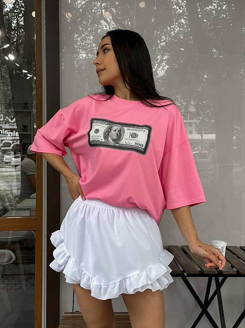 Женская летняя мини юбка-шорты «KAPRI» из креп шифона 46/48 Одесса - изображение 3