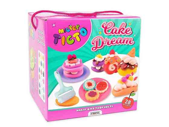 Набор для творчества Мистер тесто Cake Dream на украинском языке 41014 ТМ STRATEG Киев