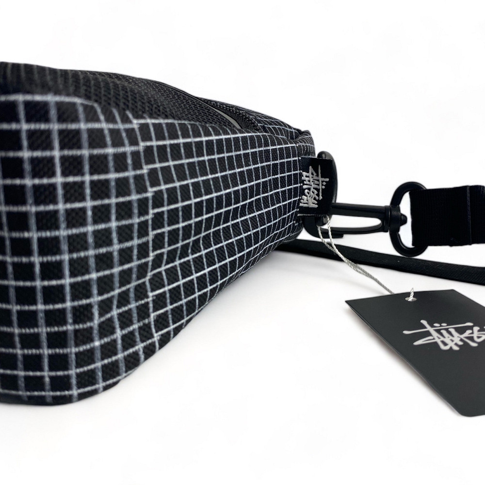 Сумка через плече Stussy 20x16x6 чорний Запоріжжя - фото 4