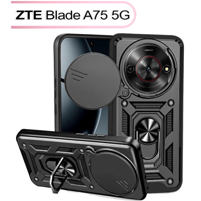 Чохол до мобільного телефона BeCover Military ZTE Blade A75 5G Black (713551) Вінниця - фото 1