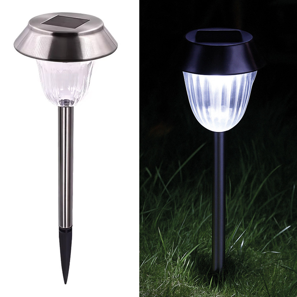 Садовий світильник на сонячній батареї 38 см,1 шт.,"Гвозд" SBR Київ - фото 1