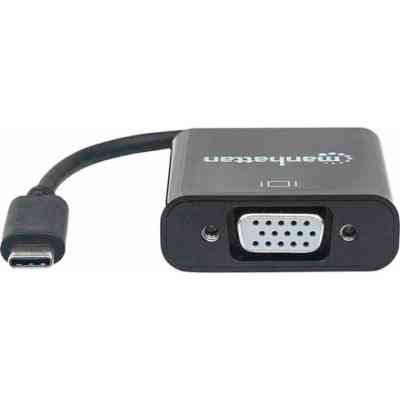 Переходник USB3.1 Type-C to VGA (F) Manhattan Intracom (151771) Винница