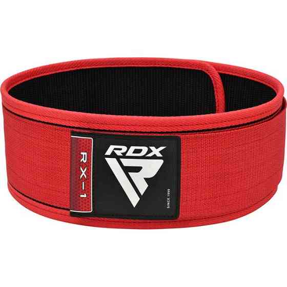 Пояс для важкої атлетики RDX RX1 Weight Lifting Belt RED-M Кам'янське