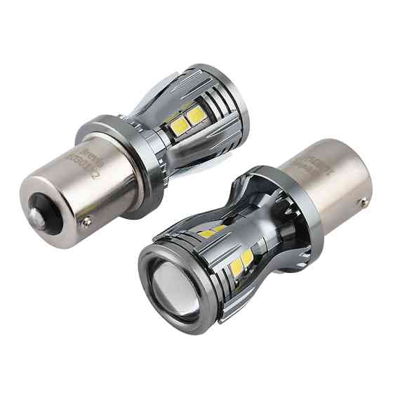Автолампа Brevia PowerPro LED P21W 350Lm 14x2835SMD 12/24V CANbus, 2шт Львів