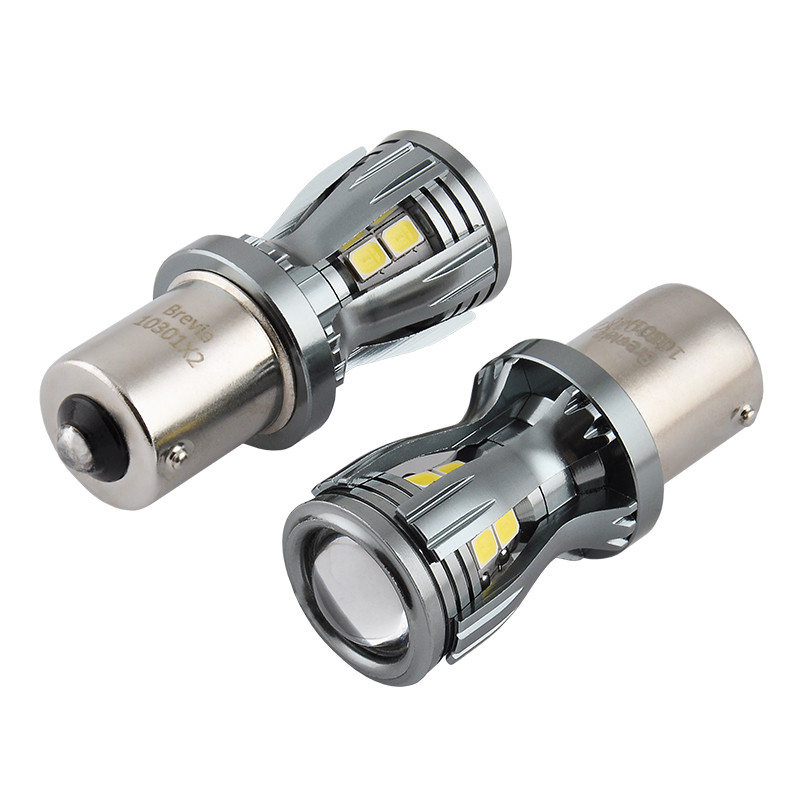Автолампа Brevia PowerPro LED P21W 350Lm 14x2835SMD 12/24V CANbus, 2шт Львов - изображение 4