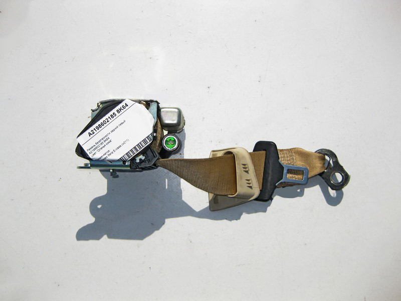 Mercedes-Benz  A2198602185 8K64 Ремінь безпеки задній лівий бежевий CLS C219 Одеса - фото 2