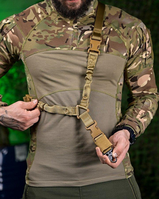 Ремінь для зброї/одноточковий койот ПП7609 Одеса - фото 1