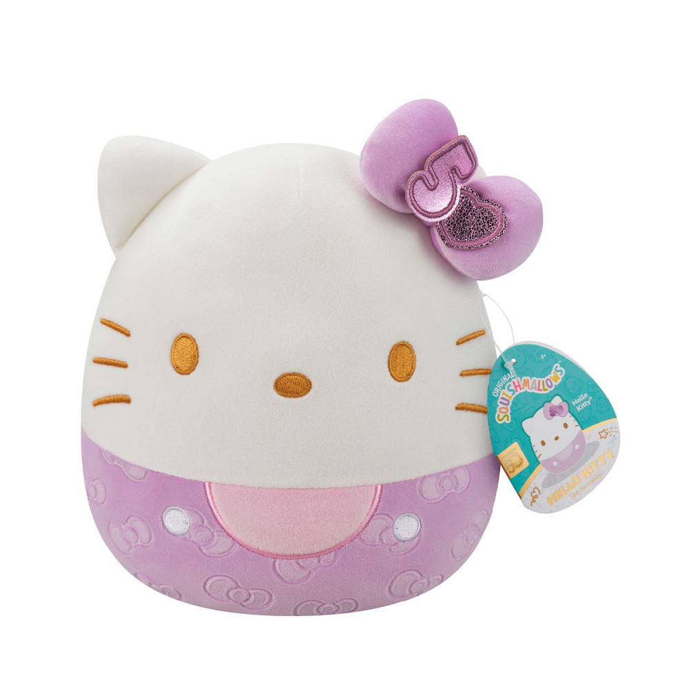 М'яка іграшка Squishmallows – Хелоу Кітті в пурпуровому (20 cm) Дніпро - фото 7