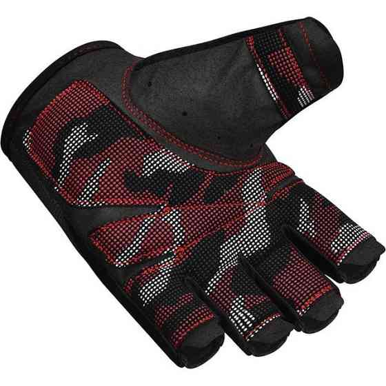 Перчатки для фітнесу RDX T2 Half Red L Кам'янське