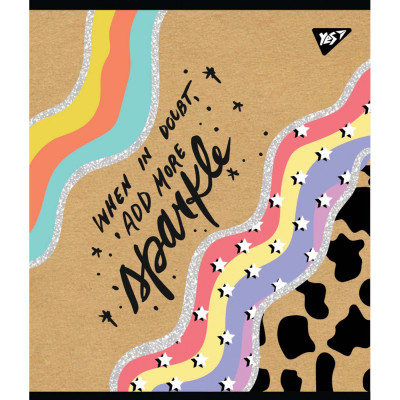 Тетрадь Yes А5 Abstract Крафт 18 листов клетка (765082) Винница - изображение 1