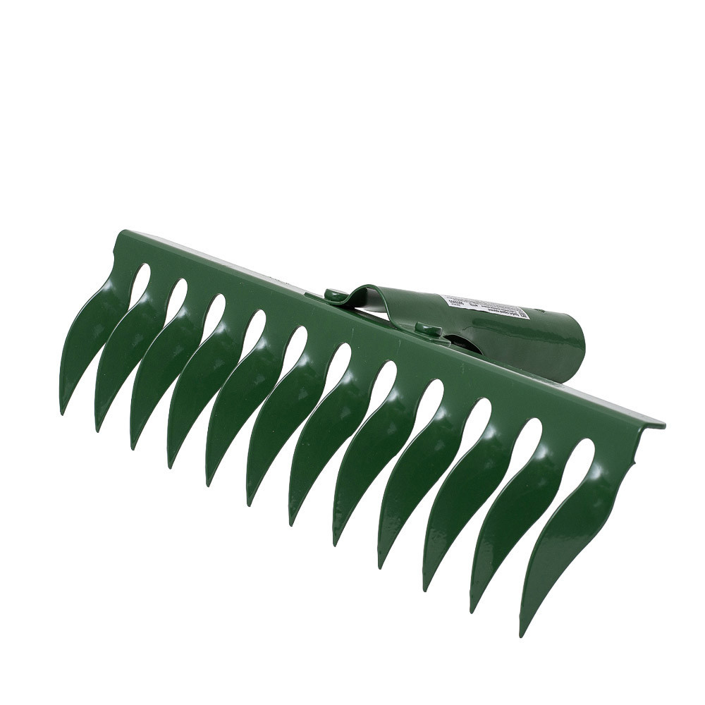 Грабли садовые крученые 12 зубов 320×82мм заклепочное крепление GRAD (5051915) Ровно - изображение 4