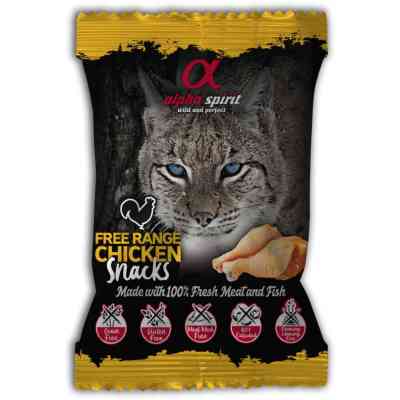 Лакомство для котов Alpha Spirit Chicken Snacks 50 г (8436586310103) Винница