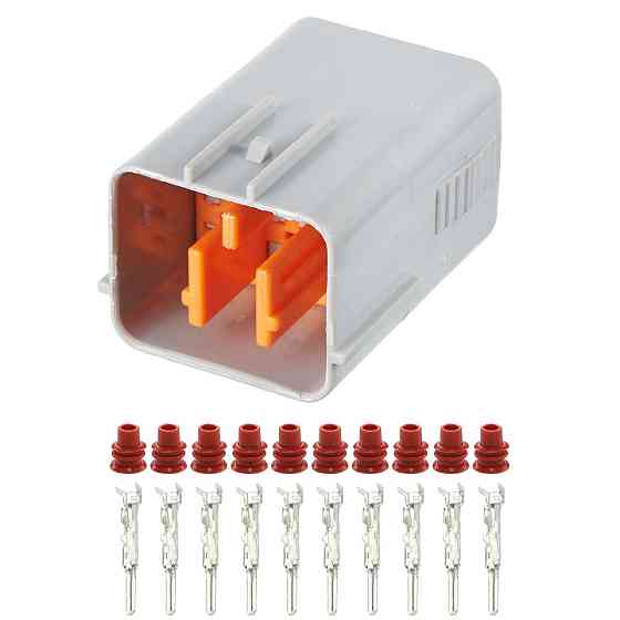 Роз'єм конектор 10-кон., 6195-0167, 10P090WP-DL-M-S, SUMITOMO, Ford Японія, Америка Багато Ford, Mazda 41259 Київ