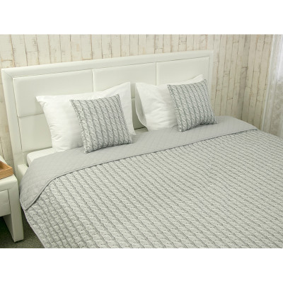 Покрывало Руно декоративное Grey Braid 150х212 см (Р360.52_Grey Braid) Винница - изображение 1