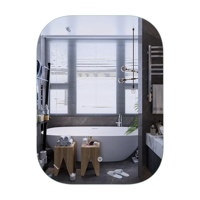 Зеркало Mixxus Premium DIVERSE MR15-80x60-Reverse с Led Touch, Anti-fog, димером (3-6,5kK) (MP6638) Киев - изображение 1