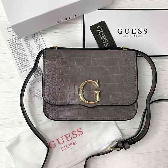 Небольшая сумочка на плечо Guess (6701) grey Киев