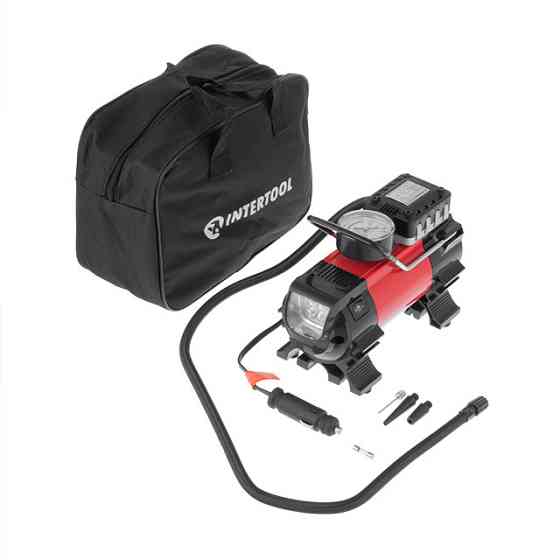 Компресор автомобільний 12 В, один циліндр 19 мм INTERTOOL AC-0001 Киев