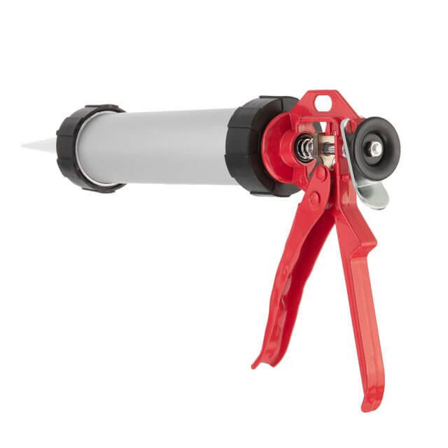 Пістолет для видавлювання силікону, 300 мл INTERTOOL HT-0025 Київ - фото 4