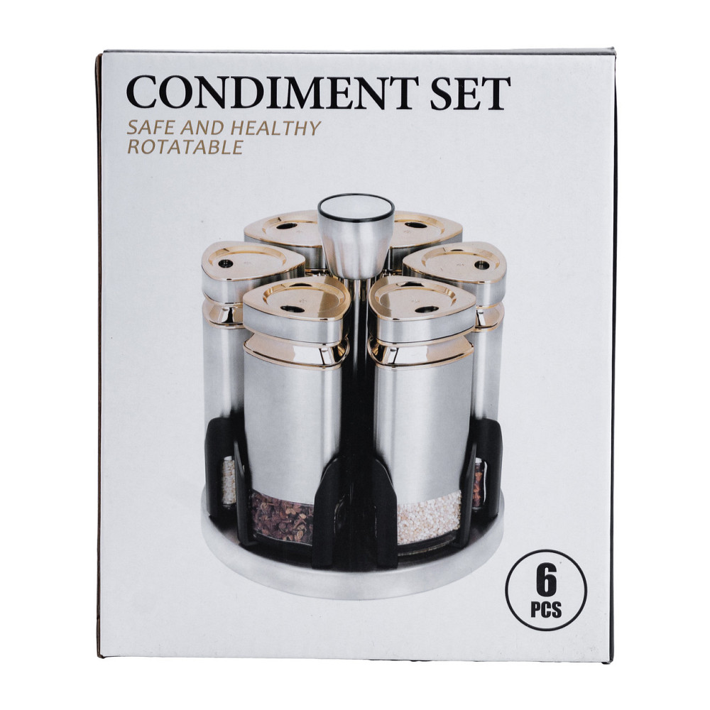 TS Kitchen Набір баночок для спецій 6 шт по 120 мл Київ - фото 7