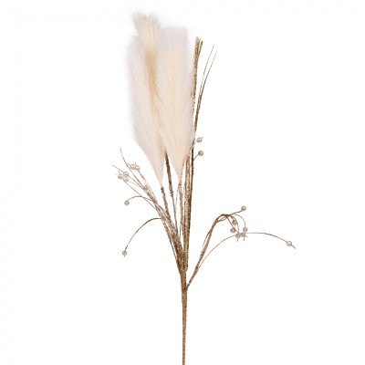 Декоративная ветвь YES! Fun Золотые пушистики, 78 см (974769) Винница - изображение 1