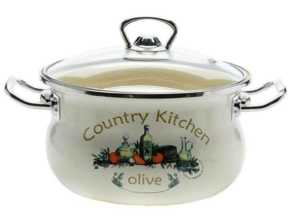 Каструля ем. 1,5л циліндрично-сферична Olive (I83808) ТМ IDILIA   Solmir Київ - фото 1