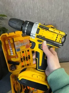 Аккумуляторный шуруповерт 24V с набором инструментов в кейсе, Шуруповерт Коломия - фото 2