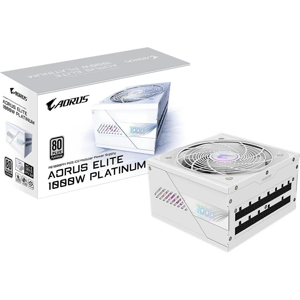 Блок живлення Gigabyte 1000W GP-AE1000PM PG5 ICE ( Білий ) Харків - фото 5