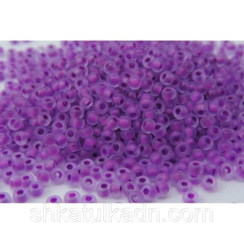 Бісер Preciosa 38326 світло бузковий прокрас, прозорий Дніпро - фото 1