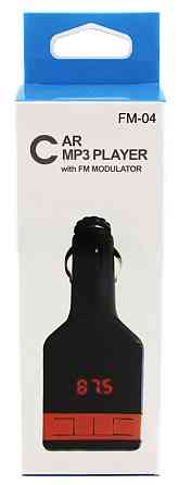 FM Модулятор для Авто FM-04, Bluetooth, MP3, USB, AUX Дніпро