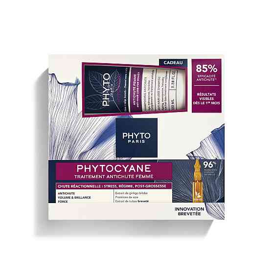 Фитоциан Набор средство 12х5мл + шампунь 100мл Phyto Phytocyane Women Anti Hair Loss + Shampoo Днепр