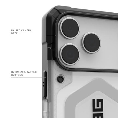 Чохол до мобільного телефона UAG Pathfinder Clear MagSafe iPhone 17 Pro Max Ice/Silver (114552114333) Вінниця - фото 12