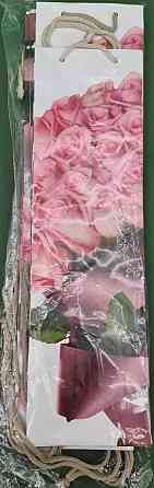 Пакет паперовий подарунковий під пляшку 12/9/36 (артBUT-45) (12 шт.) Харків